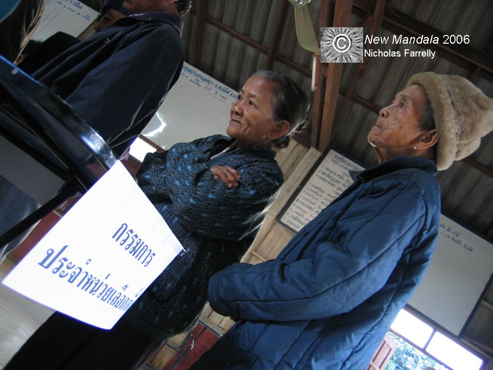 Waiting to Vote, Thailand, February 2005