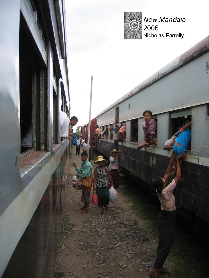 All aboard in Burma