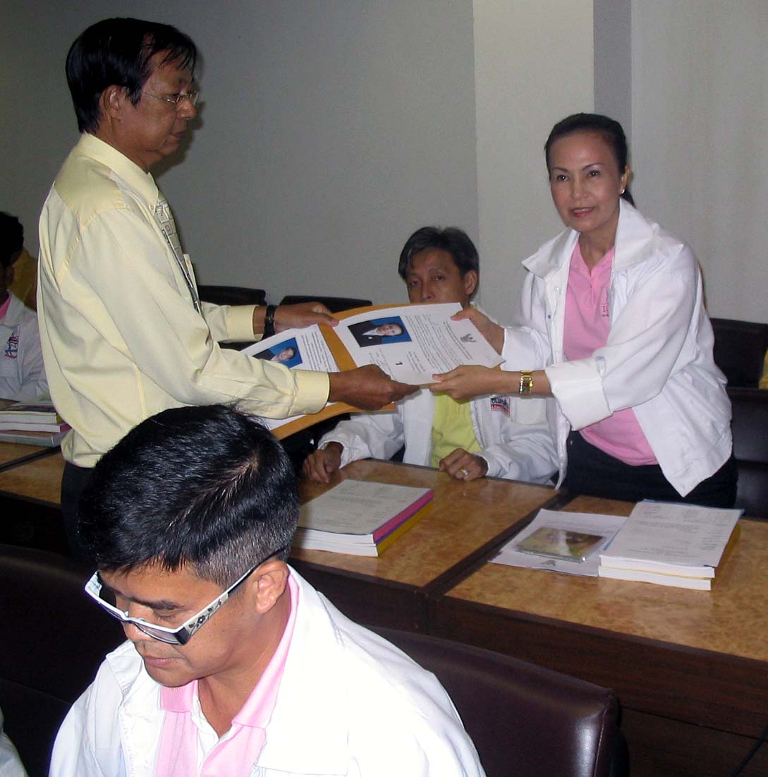 Michael H. Nelson, Chachoengsao Election Campaign, Thailand, 2007