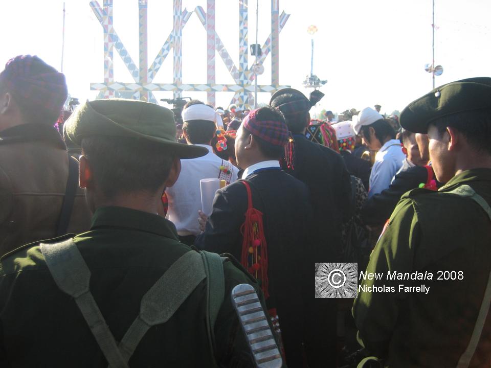 Following Tatmadaw soldiers on the Manau ground