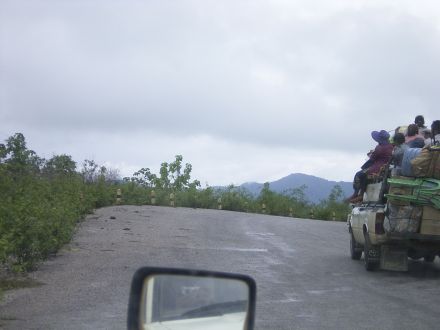A road in the eastern Shan State