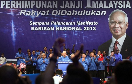 Najib Razak Barisan Nasional