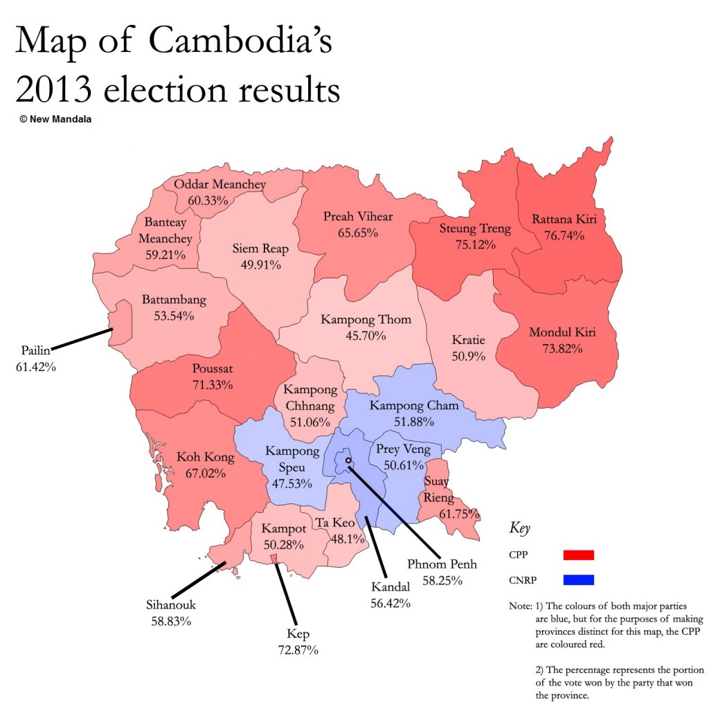 Cambodia-election-results