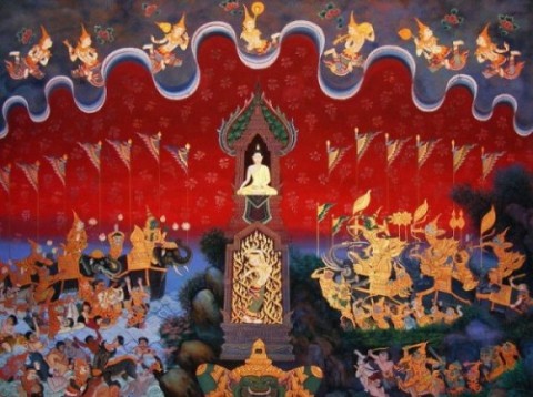 Credit: A painting by Tevaprapas Makklay