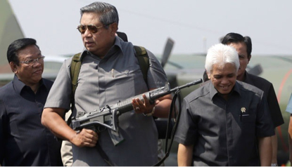 SBY with rifle