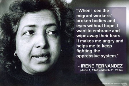 Irene Fernandez quote
