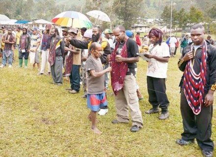 'Noken' voting in Papua. (Photo: ANTARA)