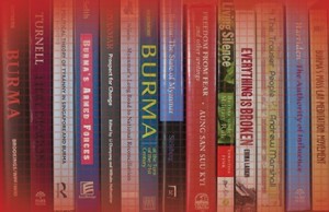 Detail from the cover of Andrew Selth's select bibliography. Image supplied.