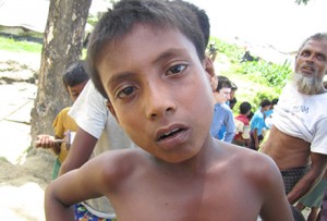 A young Rohingya boy in a camp for the internally displaced. Photo by European Commission DG Echo on flickr https://www.flickr.com/photos/69583224@N05/