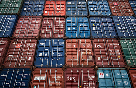 Shipping containers. Photo by H├еkan Dahlström on flickr.