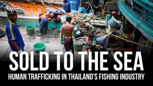 Picture from a campaign by American NGO Environmental Justice Foundation (EJF).