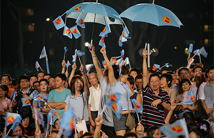 Will the opposition Worker's Party rain on ruling PAP's parade this Friday? 