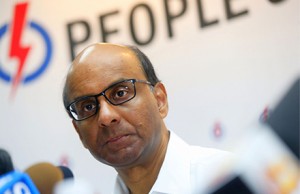 Singapore Deputy Prime Minister Tharman Shanmugaratnam. Photo: Ernest Chua/ Today