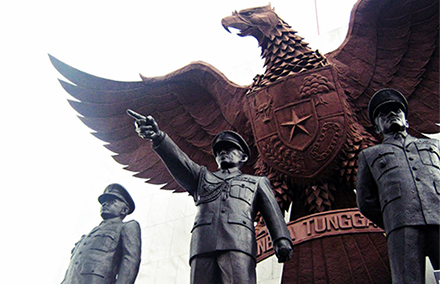 A monument to the generals slain in the failed coup. Photo: Vital Photography. 