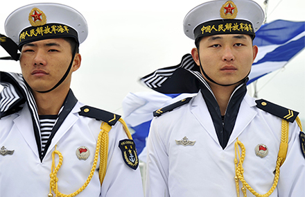 People's Liberation Army (PLA) Navy sailors. Photo: Wikimedia commons 