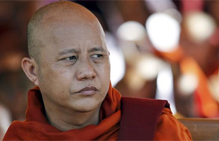 Ma Ba Tha leader Ashin Wirathu. Photo: BBC 