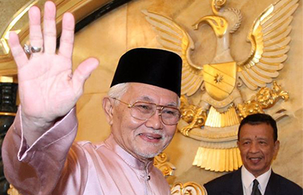 Former Sarawak chief minister, Taib Mahmud. 