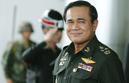 Thailand's military ruler General Prayuth Chan-ocha. Photo by Prachatai on flickr 