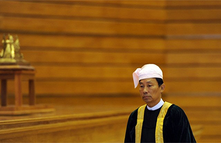 Thura Shwe Mann.  Photo: AFP / Soe Than Win. 