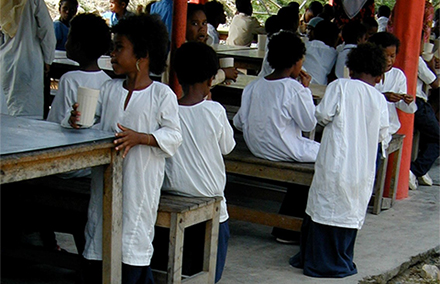 Boarding school for Jahai Orang Asli children, mainland Malaysia. Photo: Edith Mirante 