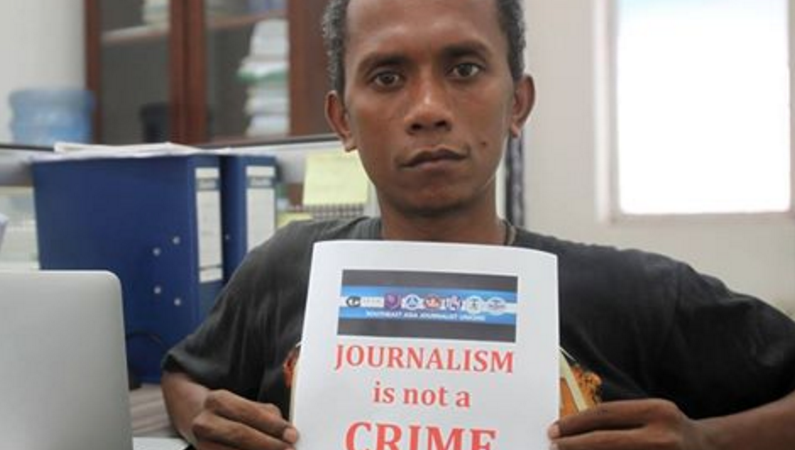 Raimundo Oki. Photo: TLJA/ International Federation of Journalists